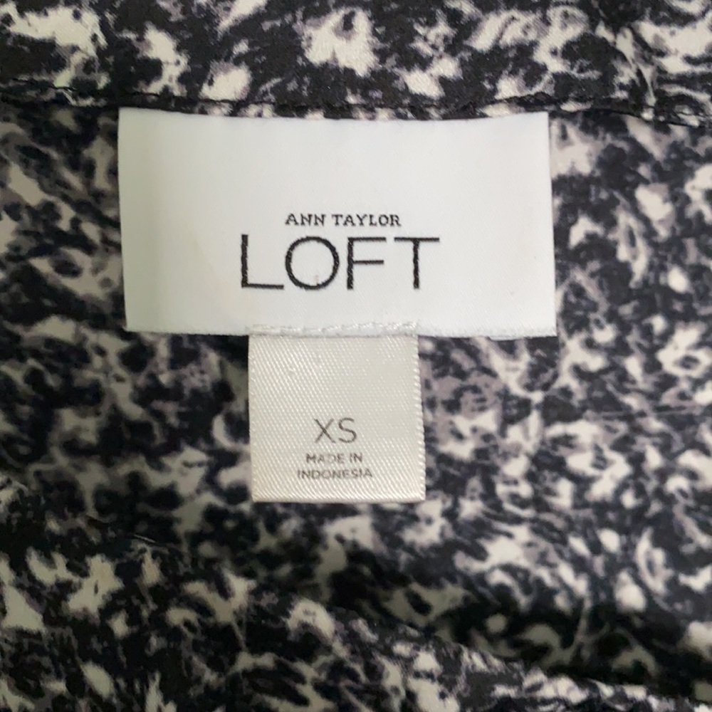 Ann Taylor Loft Silk Blouse - Picture 2 of 6